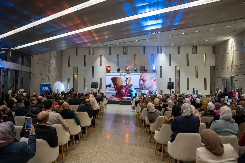 المتحف المصري الكبير يكرم بُنَاة المتحف تقديرا لجهودهم المخلصة